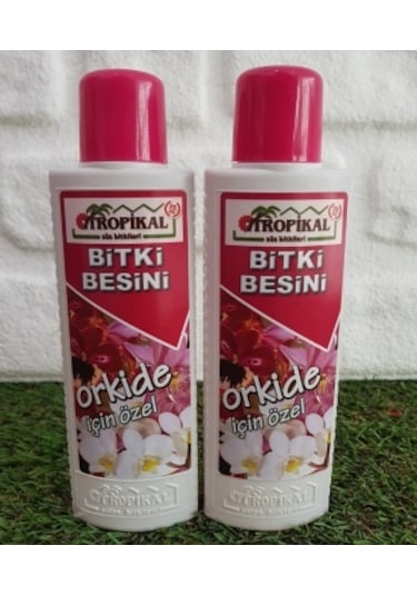 Orkide Besini 2 Adet 225 ml Bitki Besini Sıvı Bitki Besini Gübre