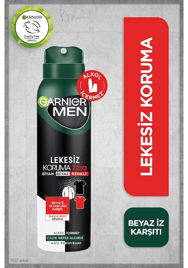 Garnier Men Lekesiz Koruma Antiperspirant Erkek Deodorant 150 ML