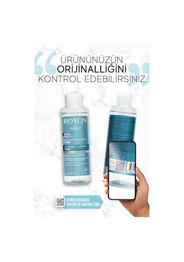 Bioxcin Hydra Nemlendirici Ve Arındırıcı Tonik 200 Ml