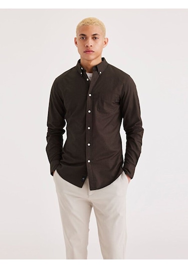Dockers Erkek Gömlek 29599-0058 Kahve