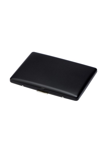 Pearl Japan Cosmos Metal Uzun Sigara Tabakası Mat Siyah 9lu