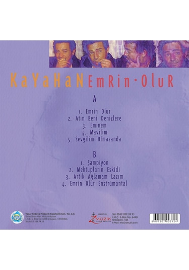 Kayahan - Emrin Olur Plak