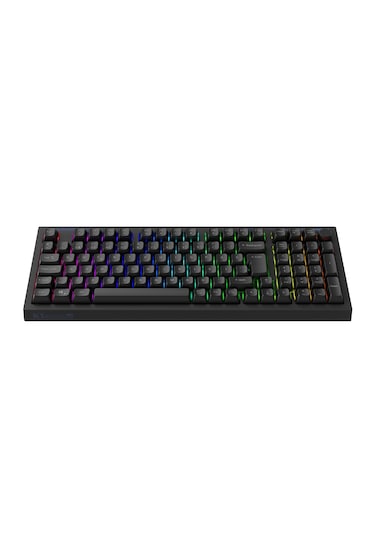 Machenike K1 Kablolu Membran Rgb Siyah Türkçe Q Gaming Klavye