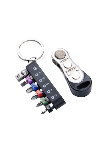 Suntek Cihaz Tamiri Için 7 Parça Mini Cırcır Anahtarı Seti