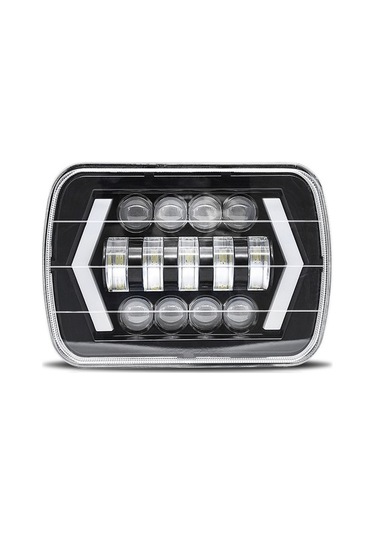 Pazly C0065 1 Adet 7 İnç Kare Led Far 7x6 5x7 İnç Yüksek/düşük Far Aydınlatma