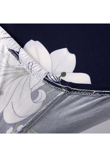 Qingmipy Yumuşak Süt İpeği Sandalye Kılıfı - Esnek Ve Desenli Koltuk Koruyucu Çok Renkli