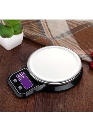 Ulzyvf Createtech Terazisi Terazisi Terazisi Platform Mutfak Mini Gıda Elektronik Siyah/ Siyah