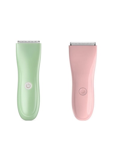 Sones Bebek Ve Çocuk Saç Kesme Makinesi Elektrikli Saç Kesme Makinesi Şarj Edilebilir Tıraş Makinesi Yeşil