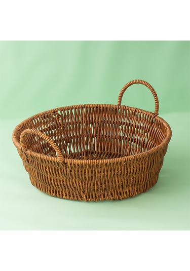 Porsima 304c 3 Lü Düzenleyici Hasır Sepet Seti Ekmeklik Sepet