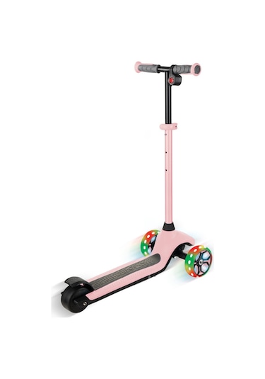 Globber One K E-motion 4 Plus Işıklı Elektrikli Scooter - Pastel Pembe Pembe