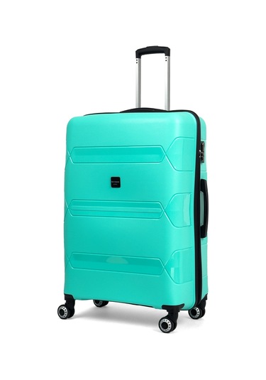 Lucas Polipropilen Kırılmaz Valiz, Büyük Boy Mint