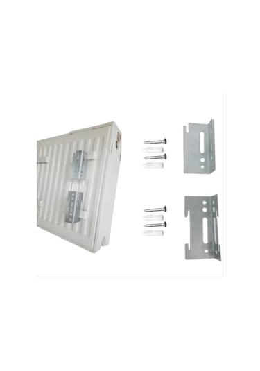 Panel Radyatör Duvara Montaj Askı Konsol Takımı 2 Li 1 Takım