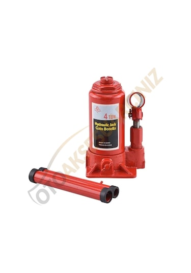 4 Ton Hidrolik Kriko Şişe Tip Kriko Oto Araç Kaldırma Kriko Su