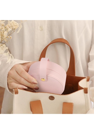 Mücevher Kutuları Seyahat Mücevher Kutusu Mücevher Düzenleyici Saklama Kutusu -b