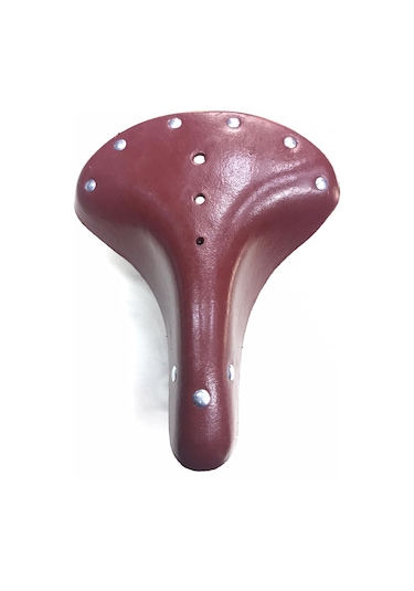 Bisiklet Klasik Kösele Yaylı Sele Kahverengi