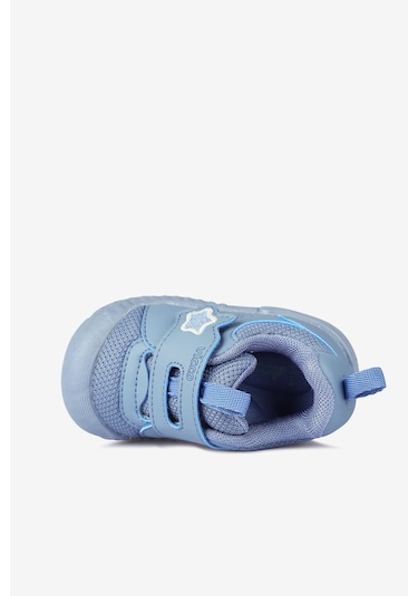 Vicco Monny Baskılı Erkek İlk Adım Kot Sneaker Mavi