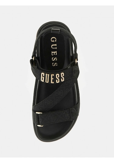 Guess Fetta Kadın Siyah Sandalet Fljfttfal03-black Siyah