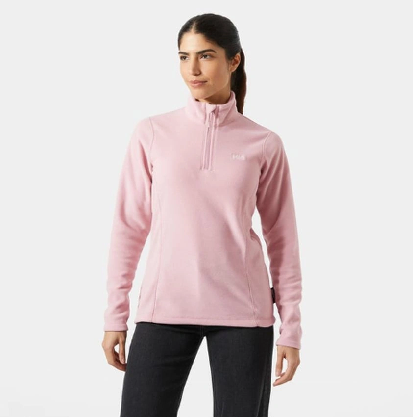 Helly Hansen Slope Fleece Kadın Yarım Fermuar Polar Pembe Hh..15001.hha.057 Pembe