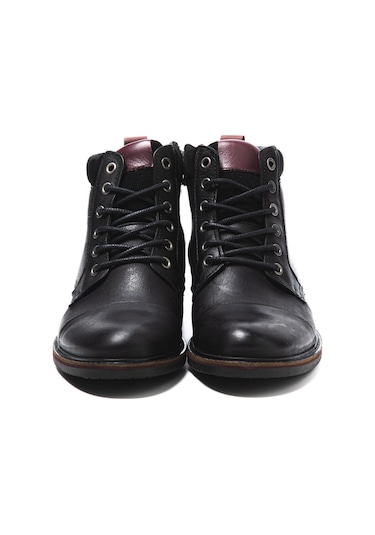 Bot Erkek 1041 020 Wk-john May Orkut Suede Black Siyah