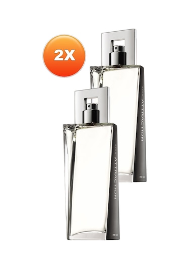 Avon Attraction Erkek Parfüm EDT 2 x 75 ML