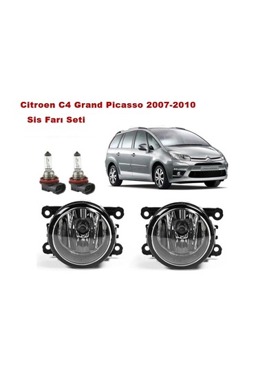 Citroen C4 Grand Picasso 2007-2010 Sis Farı Seti 8200074008