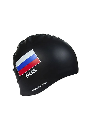 Swimroom Rus Flag Silikon Yüzme Bonecuğu 163389744 Siyah