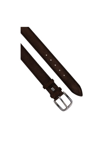 Tamer Tanca Erkek Hakiki Deri Kahverengi Süet Spor Kemer 171 2003 Erk Kmr Y25 Kahve Suet Kahverengi