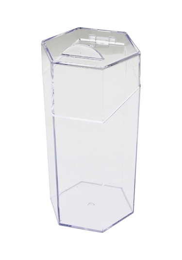 Kapaklı 6gen Organizer Fırça Düzenleyici Altın - Beyaz
