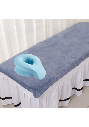 Suntek Yüz Yüze Eğilimli Yastık Ergonomik Masaj Mavi Mavi