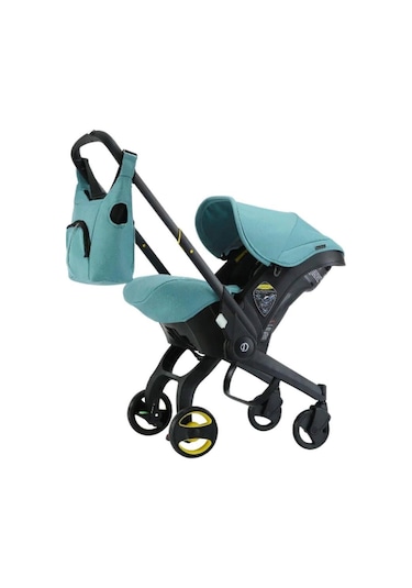 Yeni Nesil Oto Koltuğu Bebek Arabası Turkuaz