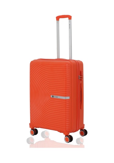 Mçs Polipropilen 3lü Valiz Seti Orta & Kabin & Makyaj V374 S24sy1000080-set 00314 Portakal