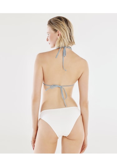Yargıcı Toka Detaylı Bikini Üst 25ykbw1021b 037 Ekru