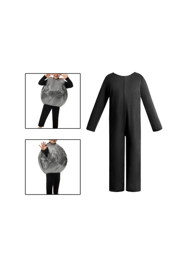 Suntek Temel Düz Renk Performans Kostüm Rolleri Siyah-xl