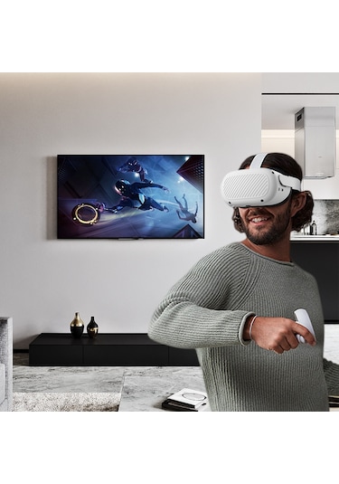 Oculus Quest 2 Kırmızı İçin Vr Gözlük Lensi Kabuk Kolu Koruyucu Kılıf