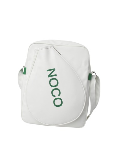 Suntek Tenis Çantası Raketi Badminton Pickleball Kürekleri Beyaz