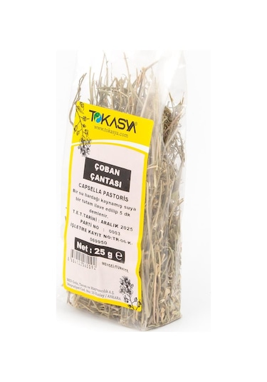 Tokasya Çoban Çantası Otu 5 x 25 G