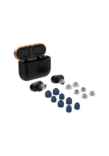 Youmex Sony Wf-1000xm3 Kulaklık İçin 7 Çift Mavi Silikon Uyumlu Kulaklık Ucu Kapağı - Koruyucu Ve Konforlu Mavi