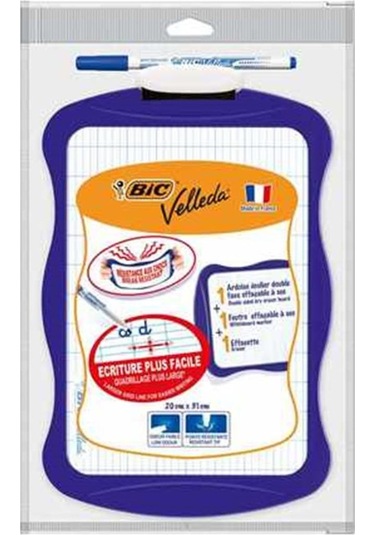 Bic Mini Beyaz Yazı Tahtası + Tahta Kalemi + Silgi