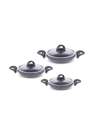 Fms Granit Omlet Set Galaxy Siyah