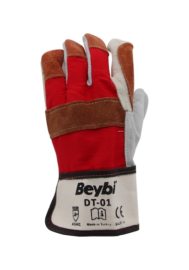 Beybi Dt 01 Deri Kaplı Isıya Dayanıklı Ağır Iş Eldiveni