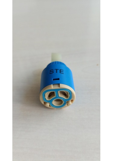 Stecell Ste-25 MM Çift Girişli Kartuş Sıcak Soğuk Girişli Mavi