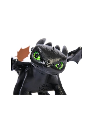 Ejderhanı Nasıl Eğitirsin Sesli Işıklı 50 Cm Kanat Genişliğinde İnteraktif Dişsiz Figür