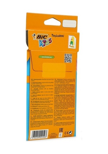 Bic Kuruboya Tropıcolor2 Uzun 12 Li  832566