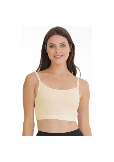 Hamile Emzirme Yarım Atlet Ten Ten Rengi