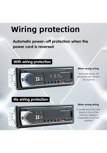 Skycity Oto Mp3 Çalar Jsd-530l: Bt 5.1, 45w 4 Çıkış, Fm Radyo, Karta Takılabilir, Kontrol Paneli Modifikasyonu Şarj Aleti Ve Pil Yok