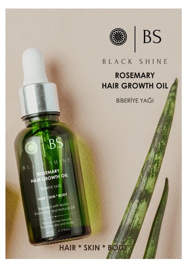 Black Shine Vegan Saç Bakım Yağı 50 Ml