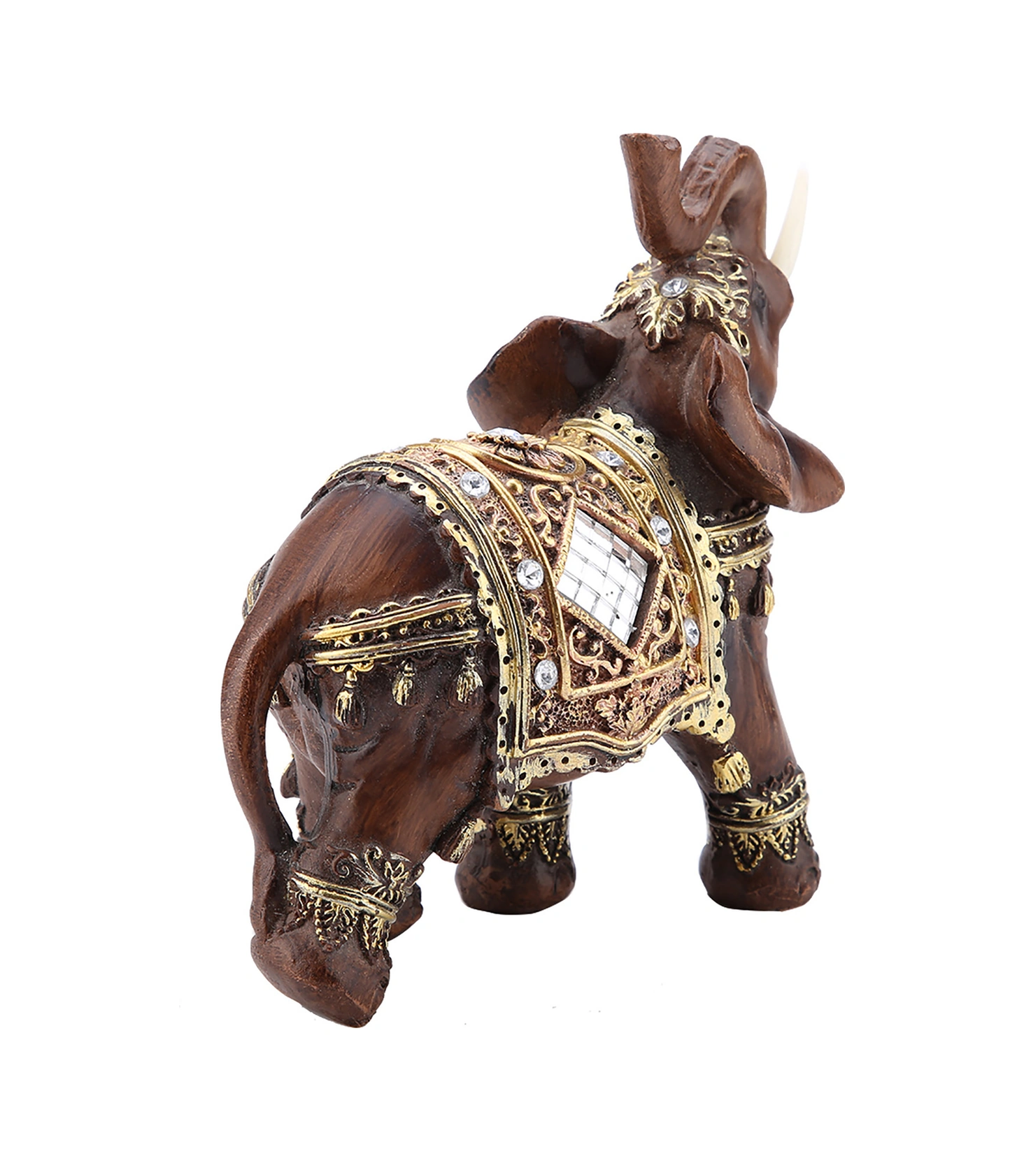 Konesam Feng Shui Reçine Fantezi Fil Heykeli - Orta Boy, Ev/ofis Dekorasyonu, Şans Ve Zenginlik Simgesi, Hediye Özel