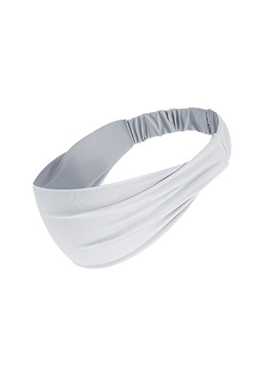 Kaymaz, Hızlı Isı Dağıtıcı, Nem Emici, Yumuşak Ve Nefes Alabilir Spor Yoga Bandı Fitness, Atletik, Açık Gri Çok Renkli