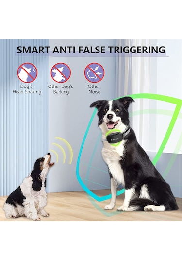 Geeroyoo Köpek Eğitim İçin Dokunmatif Havlama Önleyici, Ip67 Su Geçirmez, Siyah Renk