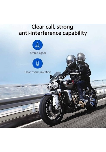 Jokmae Motosiklet Lx3 Kulaklık Kask İçi Bluetooth 5.0 Cvc Çipli Akıllı Ses Aygıtı - Üstün Akustik Deneyim